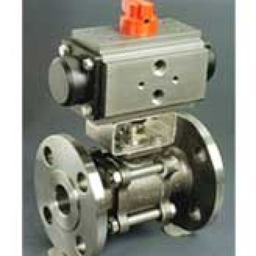 Pneumatic operated ball valve, pneumatic ball valve